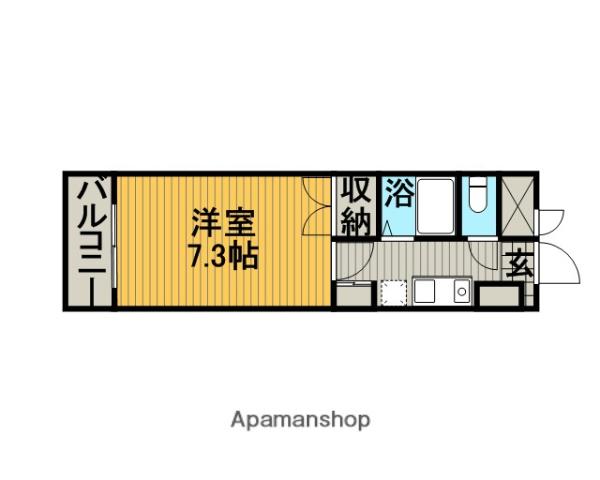 グレイスオオサワ 3階階 間取り