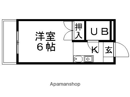 シティーフェイス 1階階 間取り