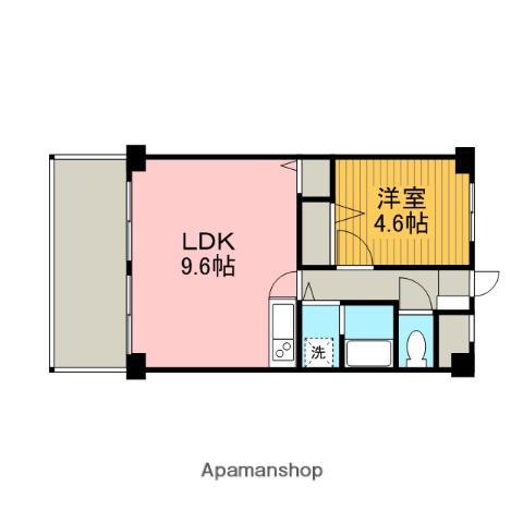 ライオンズマンション淵野辺第2 2階階 間取り