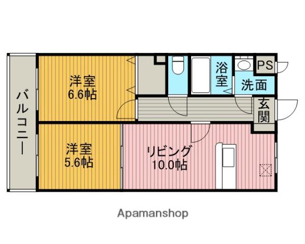 スカイクルーク 2階階 間取り