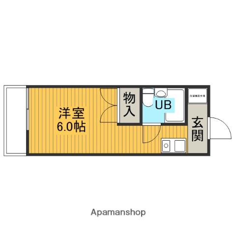 クリスタレン・モア 3階階 間取り