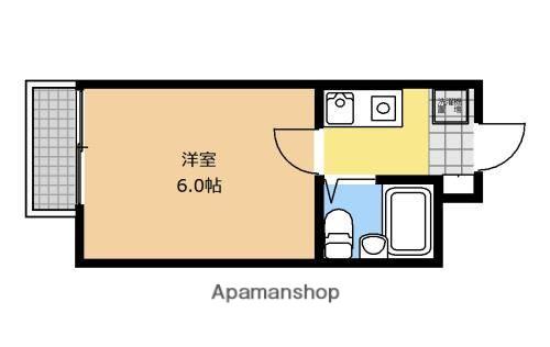 シャンテS 1階階 間取り