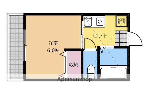 マリーンレイク橋本 1階階 間取り