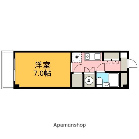 メゾンさがみ 1階階 間取り