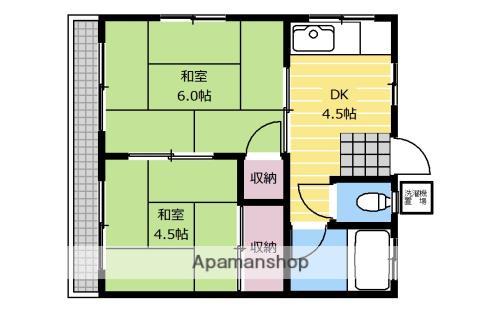 和幸ハイツ 2階階 間取り