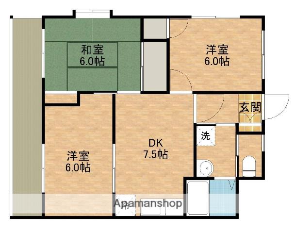 サトウハイツ 1階階 間取り