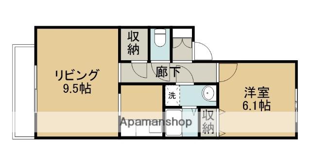 メゾンさくら 1階階 間取り
