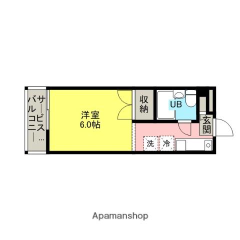 タツミハイツ 2階階 間取り