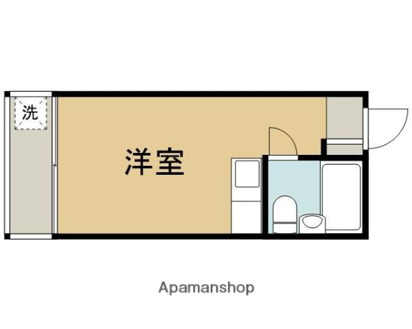第5メゾン越仙 3階階 間取り