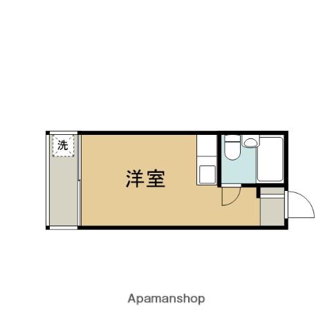 第5メゾン越仙 3階階 間取り