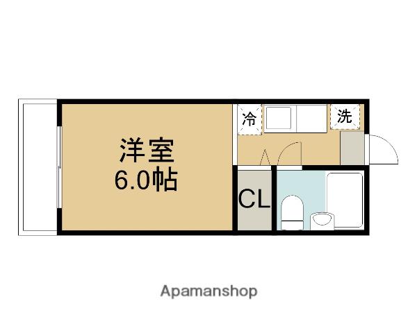 ポナール平方 3階階 間取り