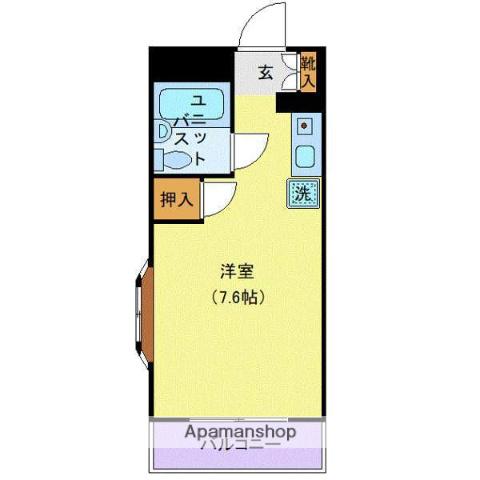 シャルム堀之内 2階階 間取り