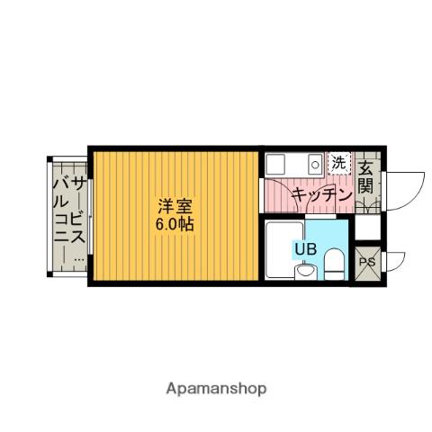 パレ・ドール相模原 3階階 間取り