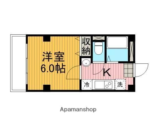 ラフォーレ(1K/3階)の間取り写真