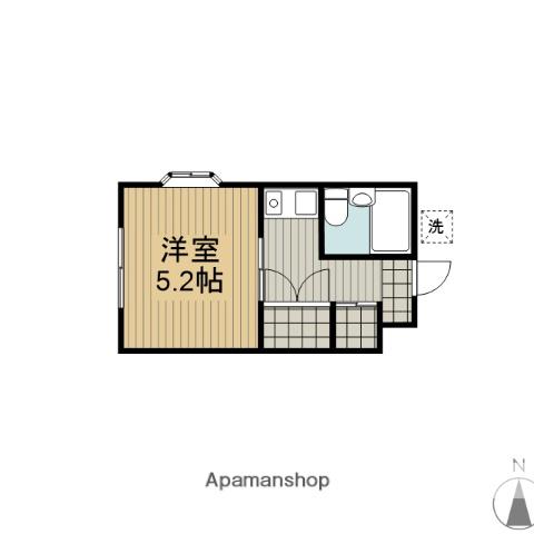 コーポNS 1階階 間取り
