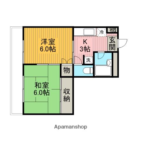 アビラ淵野辺 1階階 間取り