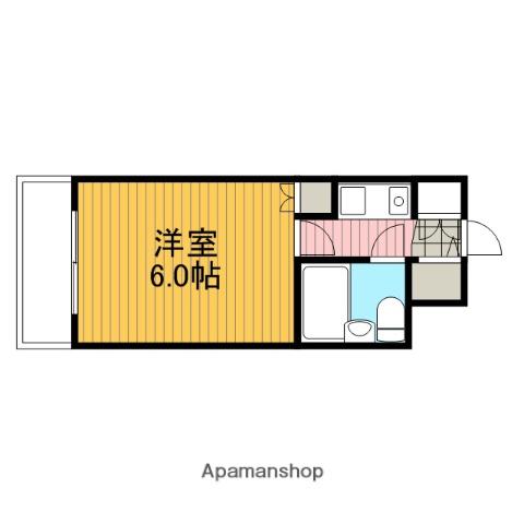 クリオ相模原弐番館(1K/3階)の間取り写真