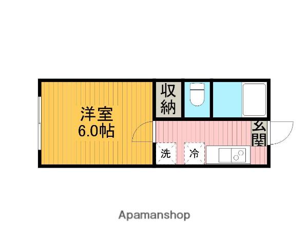 第2NKハイツ 1階階 間取り