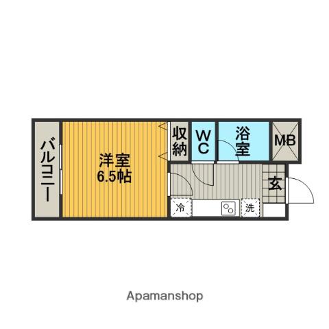 ウィステリア相模原 1階階 間取り
