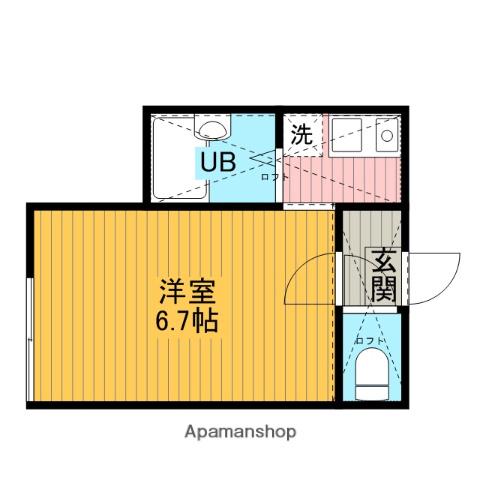 IVY HOME(1K/2階)の間取り写真