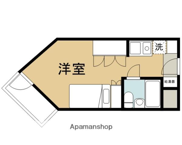 コスモヒルハウス(ワンルーム/5階)の間取り写真