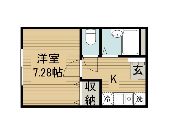 リブェール ハイム 1階階 間取り