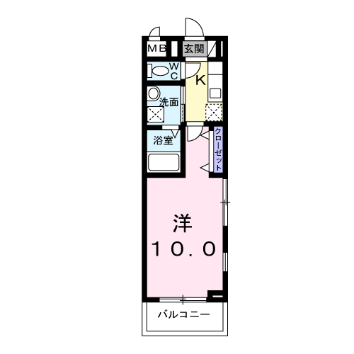 プルミエール梶ヶ谷 2階階 間取り