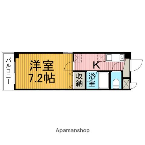 K.Mパークサイド 4階階 間取り