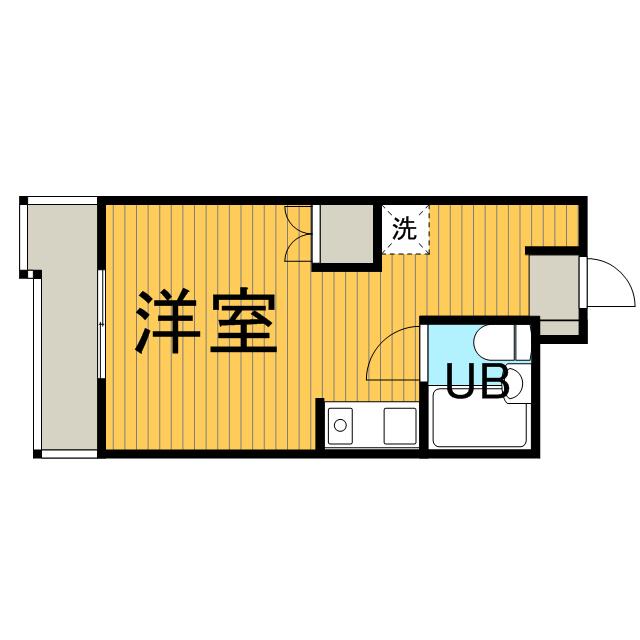 コスモヒロ南台 2階階 間取り