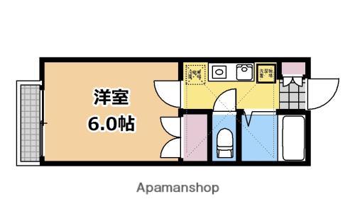 スターウェイ(1K/2階)の間取り写真
