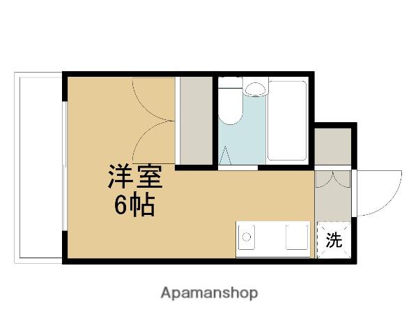 インベストメント南橋本(ワンルーム/2階)の間取り写真