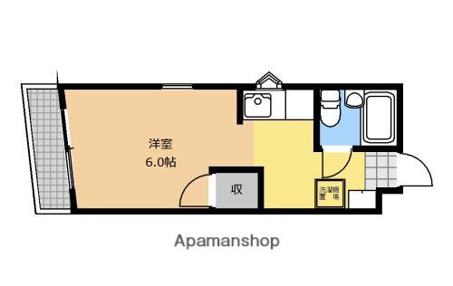矢部コーポフロンティア 2階階 間取り