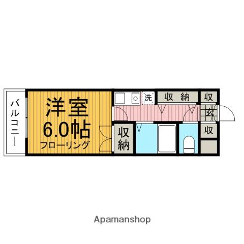 ベルハイツ3 3階階 間取り