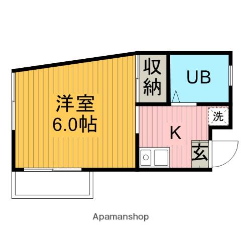 レジョンドール東大沼 1階階 間取り