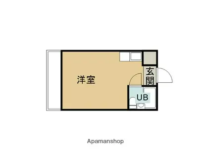 ビッグフォレスト町田(ワンルーム/3階)の間取り写真