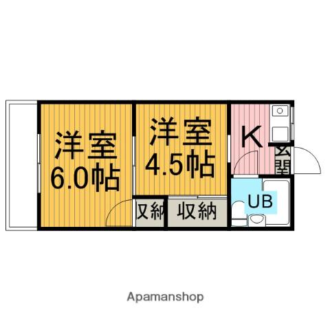 霞台ハウス 2階階 間取り