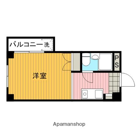 パレ・ドール淵野辺 3階階 間取り