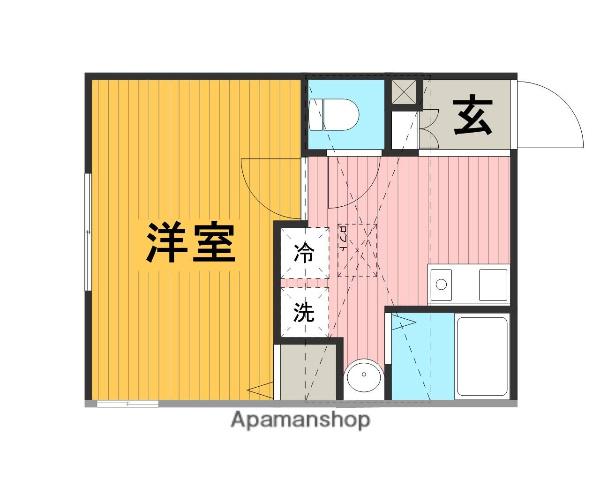 セレンゲティ北里 2階階 間取り