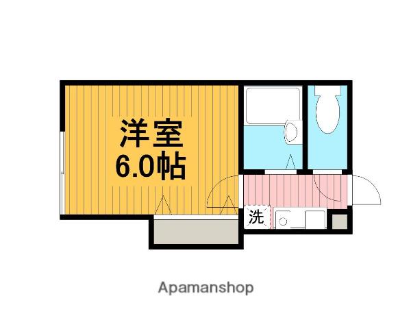 セレンディップ(1K/1階)の間取り写真