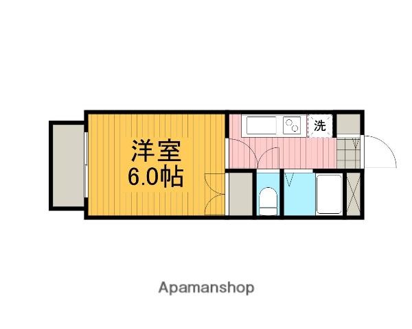 ヤガラハイツ 2階階 間取り