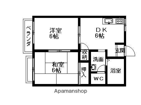 グレース 1階階 間取り