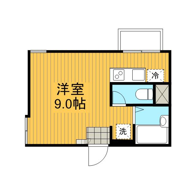 リバティ町田B 1階階 間取り
