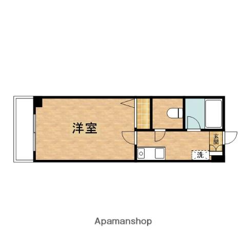 ビャンネトール 3階階 間取り