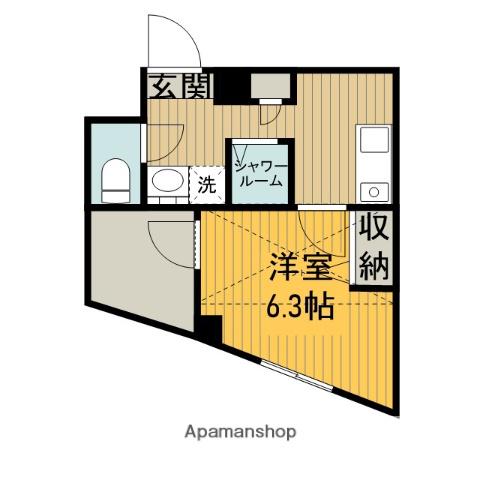 ハイツFK相模大野 4階階 間取り