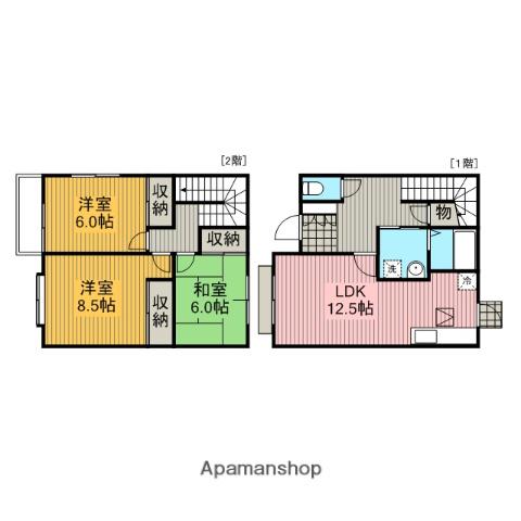 ラヴィル・ヒロ(3LDK)の間取り写真