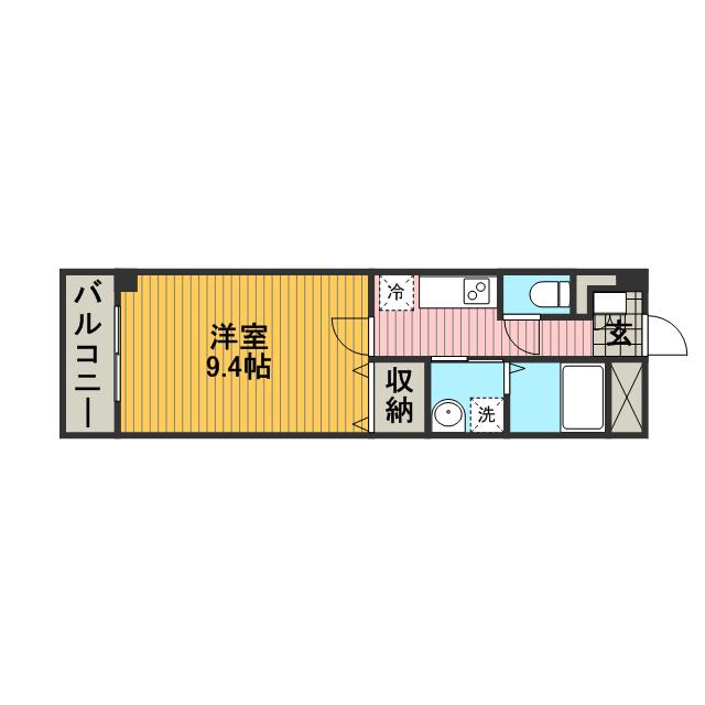 リヴィエール相模大野 3階階 間取り
