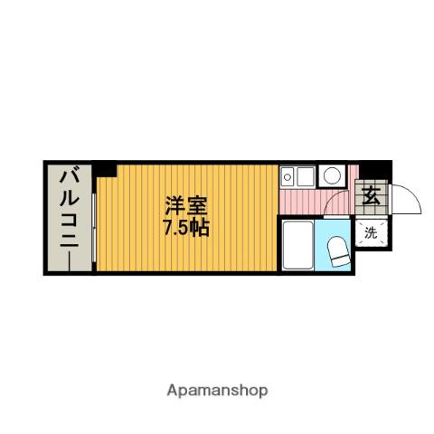 テディマンション 8階階 間取り
