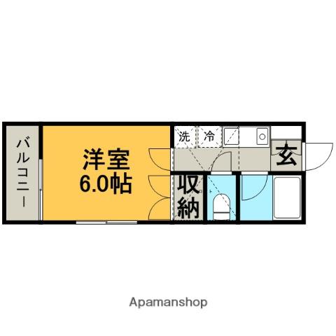 サンライズAKI 1階階 間取り