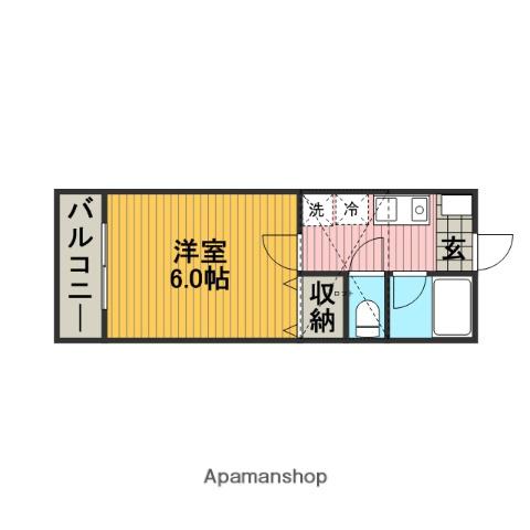 サンライズAKI 1階階 間取り