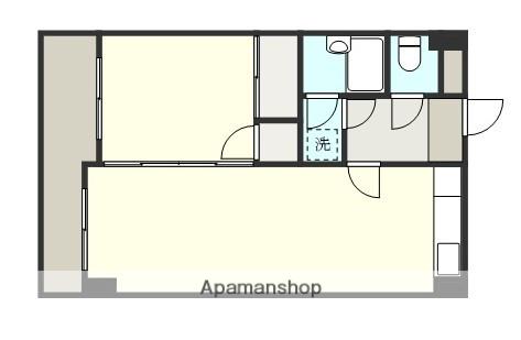 バードライム・アネックス(1LDK/3階)の間取り写真